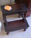 STEP STAIRS, TO GET YOU INTO A HIGH BED