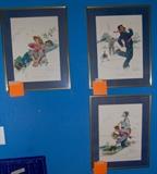 THE FOUR SEASONS BY NORMAN ROCKWELL