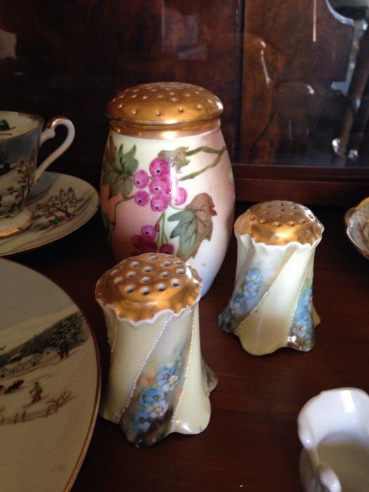 Hand painted antique china