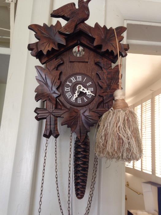 Vintage coocoo clock
