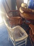 oak table and chairs, beautiful condition