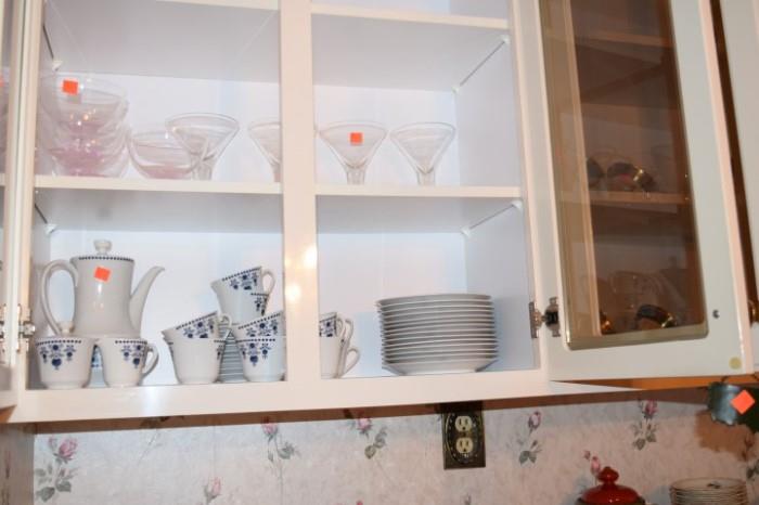 Stemware and China, including Rosenthal