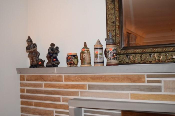 Steins and Figurines