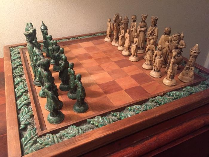 Vintage chess set...