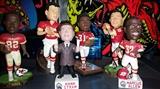 Bobbleheads - Dante Hall, Len Dawson, Hank Stram, Priest Holmes, Marcus Allen, Trent Green
