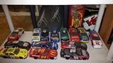 NASCAR die cast replica cars