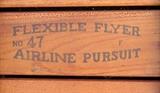 Flexible Flyer Sled, Airline Pursuit, #47