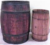 Wooden Kegs, Primitives, Nail Kegs