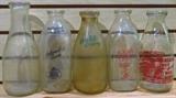 Milk Bottles, War Bonds, Military, Glass, Bottles