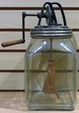 Butter Churn, Primitives, Glass