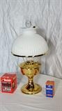 LOT - two Aladdin Kerosene Mantle Lamp, 60 candle power. New and sealed in box