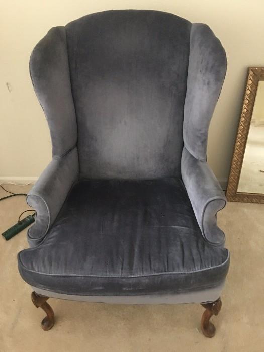 Antique Blue Chair $40