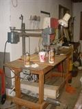 Drill press and much other shop and hand tools