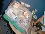 more of the fly tying supplies...you name it, it is there and lots of it.