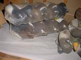 More of the duck decoys, never removed from packages, and there are boxes of these