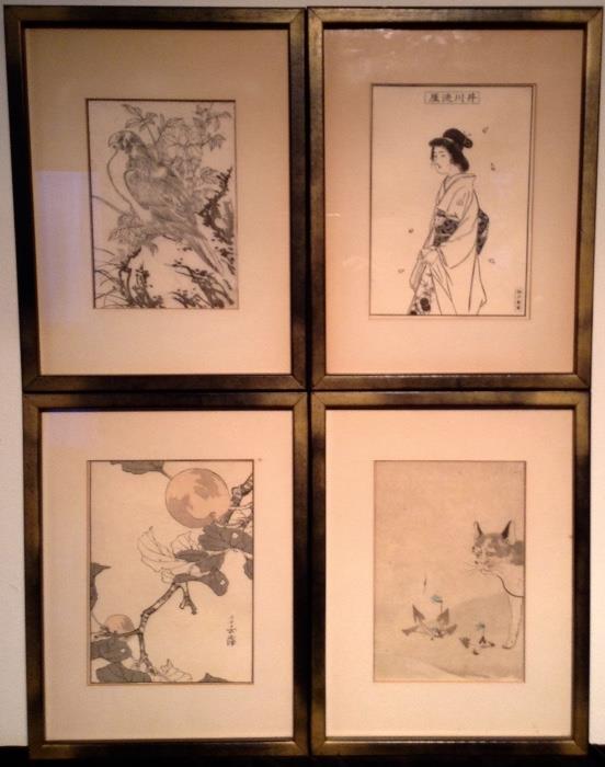 Japanese Woodblock Prints:  
