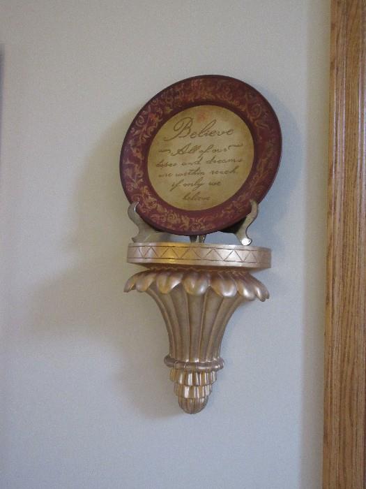 WALL SCONCE / PLATE