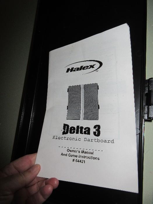 DELTA 3 HALEX DART BOARD