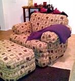 La-Z-Boy Arm Chair with Ottoman