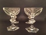 Baccarat Crystal Harcourt Champagne saucers