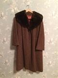 Vintage ladies wool coat from the 1950's.  