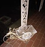 cast iron tricycle/buggie