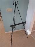 Large metal floor easel 