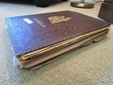 WWII large scrap book... the next 10 photographs show a sampling of what's contained within the book.