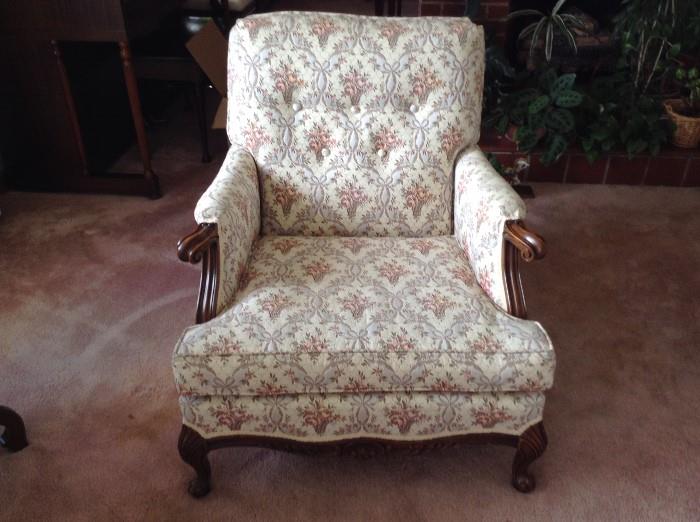 Matching Victorian chair