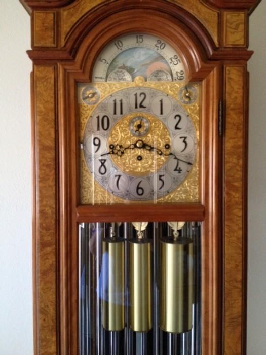 Grandfather clock by Whittington Westminster Canterbury