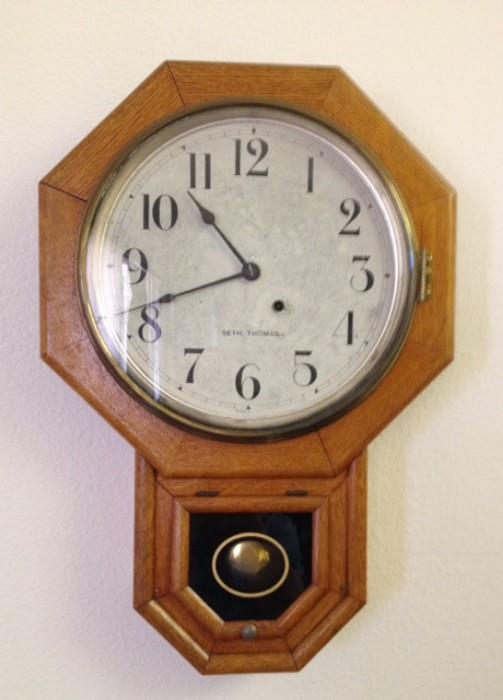 Seth Thomas wall clock