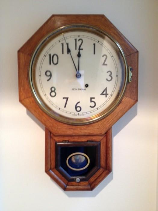 Seth Thomas wall clock