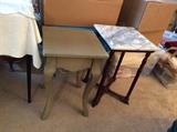 Assorted end tables