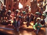 Kitschy cork figurine collection