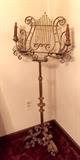 Vintage Music Stand Candelabra