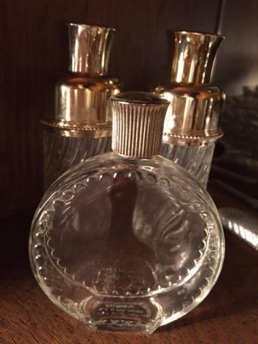 Vintage Lalique Rare Round Bottle designed for Nina Ricci, Paris