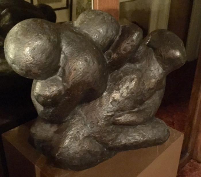Bronze Sculpture " The Family"