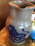 Deibolt Stoneware Vintage Jug with Lion