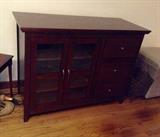 one of many cabinets