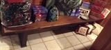 9 foot wood bench