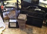 BlendTec blender, extra tip and TUMI Executive bag
