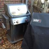 Weber grill and cover