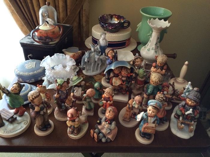Great Collection Of Hummel Figurines and Plates 