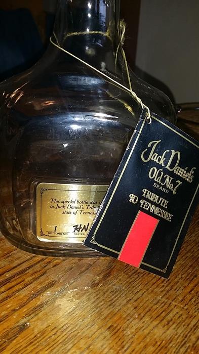 Jack Daniels decanter bottle #1