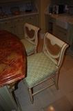 CLIVE CHRISTIAN BAR STOOLS - QUANTITY 4 - ORIGINAL COST WAS $3000 EACH