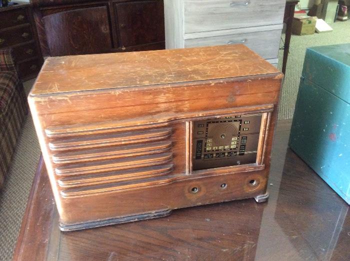 Vintage radio shell