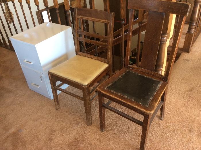 Vintage side chairs