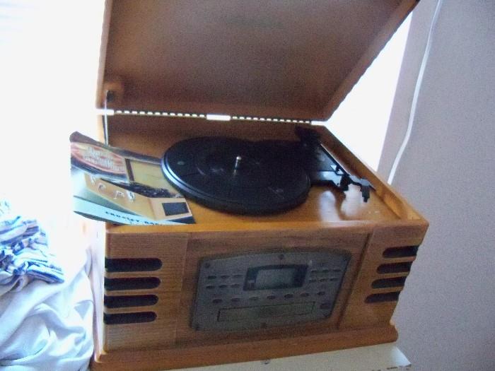 CROSBY RADIO AND RECORD PLAYER