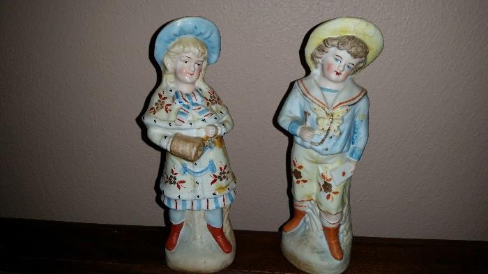 Antique Bisque Figurines