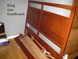 King size headboard